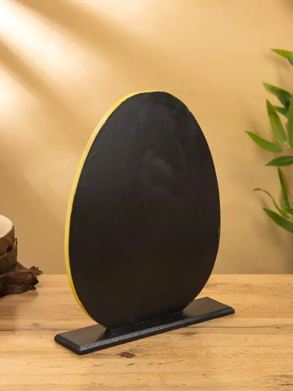 Сувенир Сувенир "Яйцо" МДФ 25х6х30 см, цв. жёлтый