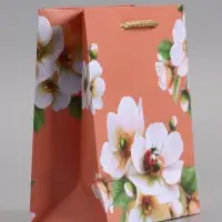 Пакет подарочный ламинированый "Гармония" 11,5 х 14,5 х 6,5 см