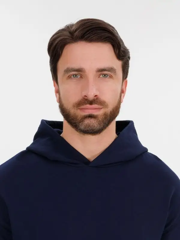 Худи оверсайз унисекс Outshine, темно-синее, размер XS/S Худи оверсайз унисекс Outshine, темно-синее, размер XS/S