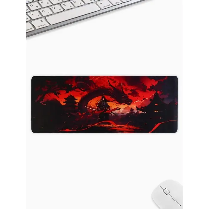 Коврик для компьютерной мыши &laquo;Самурай&raquo;, 30&times;80 см