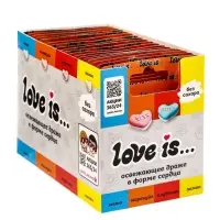 Освежающие конфеты Love is, со вкусом морской соли и маракуйи в блистере, 10.8 г