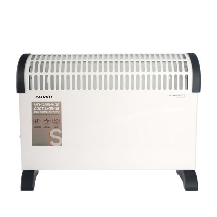 Электрический конвектор PATRIOT PT-C 20 ST, 2 кВт,  площадь 20 м², 3 режима, защита IP20 Электрический конвектор PATRIOT PT-C 20 ST, 2 кВт,  площадь 20 м², 3 режима, защита IP20