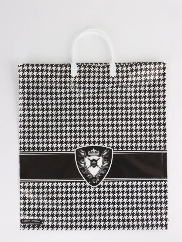 Пакет Пакет "Герб, полиэтиленовый с вырубной ручкой, пласт. 38х44 см, 90 мкм