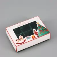 Коробка для 6 конфет &laquo;Волшебного Нового года!&raquo;, 13.5&times;9.8&times;3.8 см