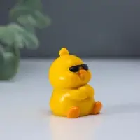 Сувенир полистоун "Весёлые цыплята" набор 5 шт 2,8х3х4 см