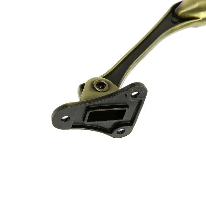 Фиксатор дверной LOCKLAND, &laquo;козья ножка&raquo;, цвет бронза