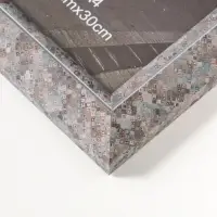 Фоторамка пластик формат А4 "Марокканская мозаика" оттенки коричневого 35,7х27х2 см