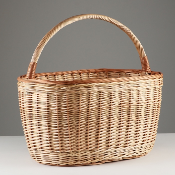 Корзина «Арти», 20 л, дно - 37х25, Верх - 45х30 см, Н= 24/40 см Корзина «Арти», 20 л, дно - 37х25, Верх - 45х30 см, Н= 24/40 см