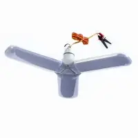 Фонарь кемпинговый, 32 Вт, SMD 2835, кабель l-1.5 м, с зажимом от 12 В, 8.4 х 8.4 х 24 см Фонарь кемпинговый, 32 Вт, SMD 2835, кабель l-1.5 м, с зажимом от 12 В, 8.4 х 8.4 х 24 см