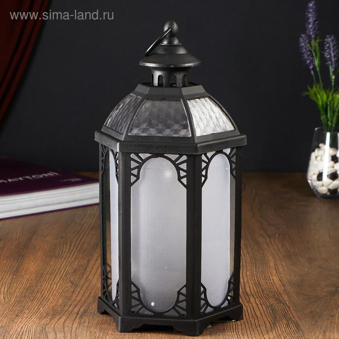 Ночник 48131 LED батарейки 3хААА черный 16х16х35 см RISALUX Ночник 48131 LED батарейки 3хААА черный 16х16х35 см RISALUX