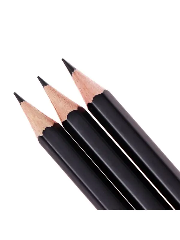 Набор карандашей чернографитных 3 штуки (В, НВ, Н)