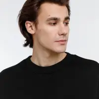 Свитшот оверсайз унисекс True Self, черный, размер XL