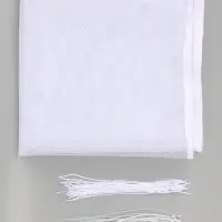 Защитная сетка ограждение для лестницы, 3 метра, цвет белый, Крошка Я