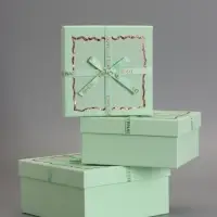 Наборок коробок 3 в 1 прямоугольные 19*19*9.8 17*17*8.0 15*15*6.5 см