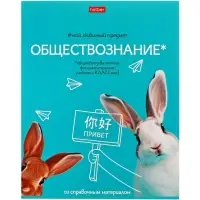 Набор предметных тетрадей Hatber &laquo;Мой любимый предмет&raquo;, 12 предметов, 48 листов, со справочным материалом, обложка из мелованного картона