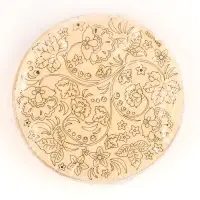 Роспись по дереву &laquo;Русские узоры&raquo;, хохлома, 5 шт., заготовки для творчества