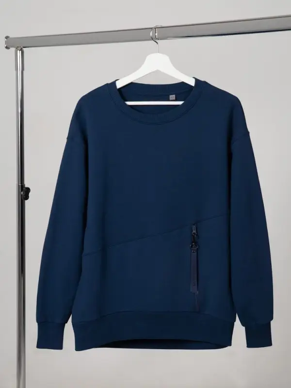 Свитшот унисекс Kosmos 2.0, темно-синий, размер XS/S Свитшот унисекс Kosmos 2.0, темно-синий, размер XS/S