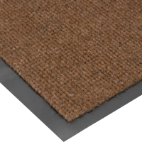 Коврик входной влаговпитывающий 40х60 см коричневый