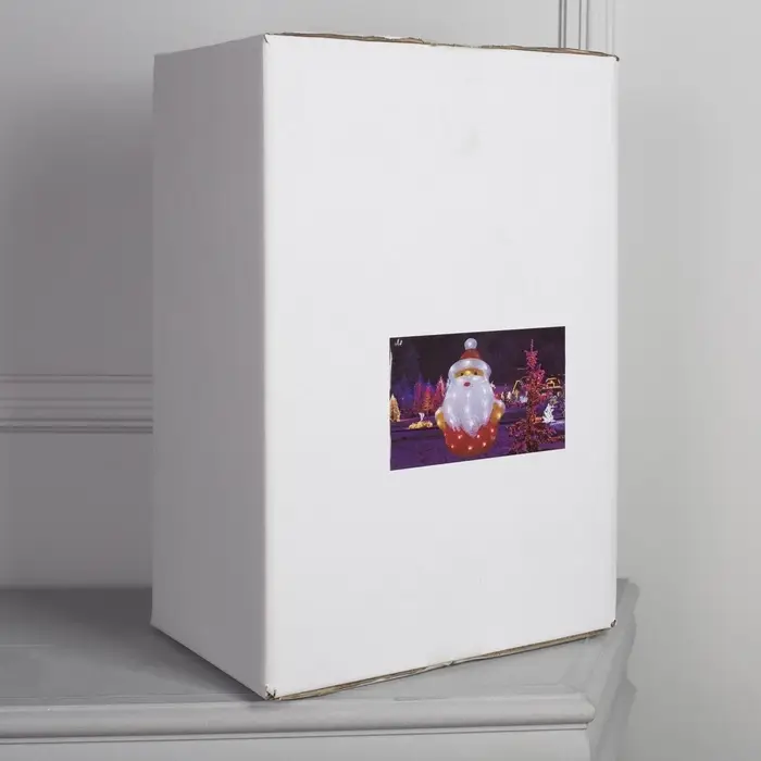 Светодиодная фигура &laquo;Дед Мороз&raquo; 33&times;47&times;20 см, 40 LED, 220 В, свечение белое