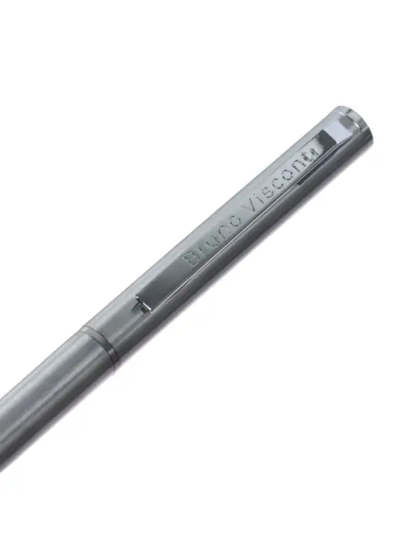 РУЧКА "PALERMO" В ПОДАРОЧНОМ ФУТЛЯРЕ, 0.7 ММ, СИНЯЯ (корпус сталь, футляр черный)