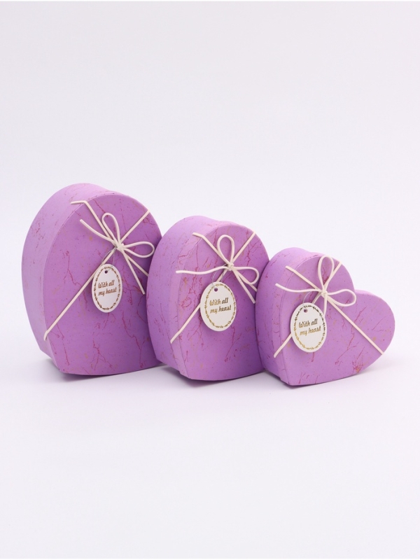 Набор коробок 3 в 1 сердца 22 х 20 х 9; 18.5 х 17 х 7.5; 1 6 х 14 х 6 см Набор коробок 3 в 1 сердца 22 х 20 х 9; 18.5 х 17 х 7.5; 1 6 х 14 х 6 см