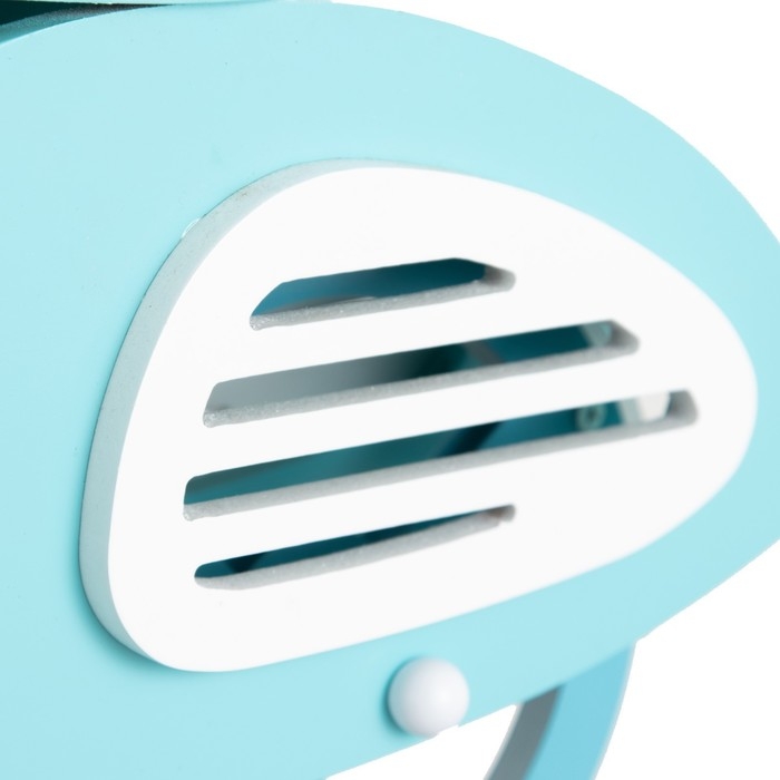 Люстра Люстра "Мотоцикл" LED 54Вт 4000К голубой 57х23х68 см BayerLux