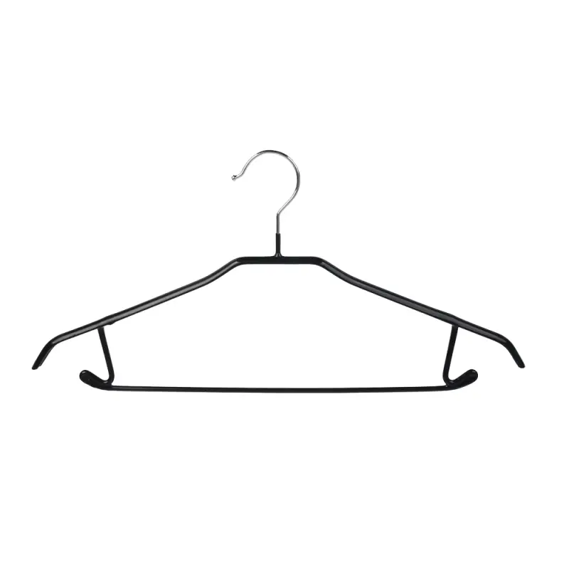 VETTA Вешалка металл с ПВХ покрытием 45см, цвет черный, TCH-202