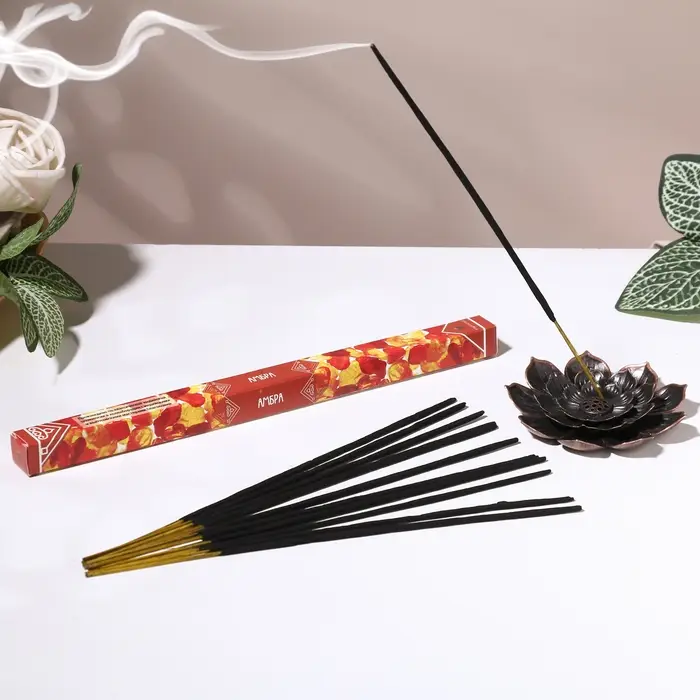 Благовония "Дыхание природы Амбра", 8 палочек