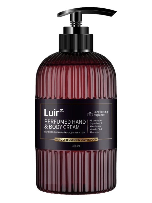 Крем для рук и тела Luir парфюмированный neroli blossom-cedarwood, 400 мл