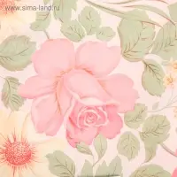 Скатерть на стол &laquo;Кружево&raquo;, нетканая основа, многоразовая, с кружевом, 130&times;140 (&plusmn;5 см), МИКС