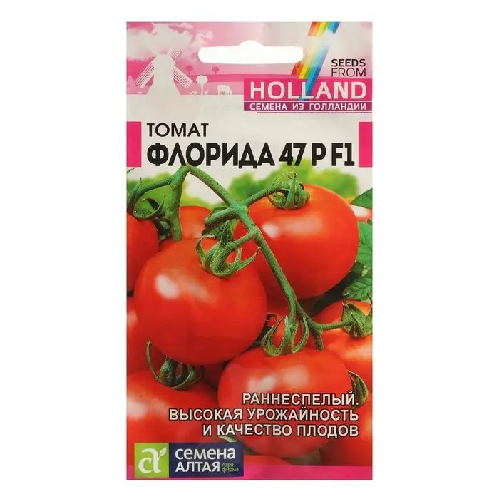 Семена Томат Семена Томат "Флорида 47 Р", F1, Seminis, Сем. Алт, ц/п, 10 шт