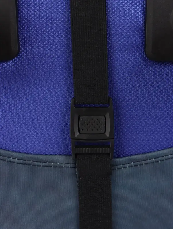 Чехол для чемодана &laquo;Кот&raquo;, 28", синий