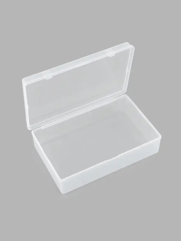 Набор баночек для хранения бисера, d=3&times;7 см, 4 шт., в контейнере, 13.5&times;8.7&times;4 см