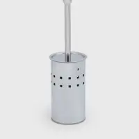 Ерш для унитаза "Квадраты", нержавеющая сталь Ерш для унитаза "Квадраты", нержавеющая сталь