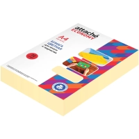 Бумага цветная (желтый пастель), 70г, А4, 500 л
