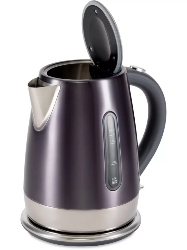 Чайник HYK-S7777 1,7л 2200Вт графит (металл) Чайник HYK-S7777 1,7л 2200Вт графит (металл)