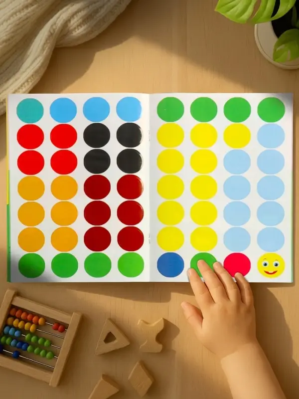 Книжка с наклейками &laquo;Цифры&raquo;, 16 стр.