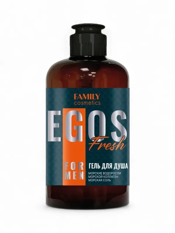 Гель для душа мужской EGOS for men Fresh, 470 мл Гель для душа мужской EGOS for men Fresh, 470 мл