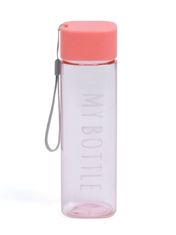 Бутылка для воды My bottle, 450 мл, 20&times;5.5 см, розовая