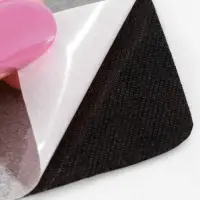 Набор заплаток для одежды, термоклеевые, 7 шт., чёрный