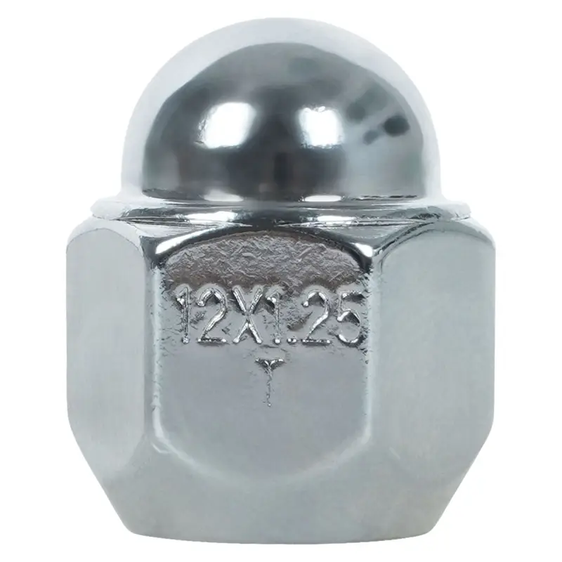 Гайка колесная M12x1,25x26, конус, ключ 19, закрытая, хром, 1 шт для Suzuki/Subaru