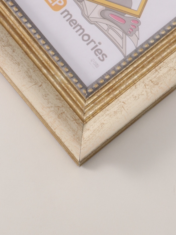 Фоторамка пластик "Любава" 10х15 см, 4020-2664М белый