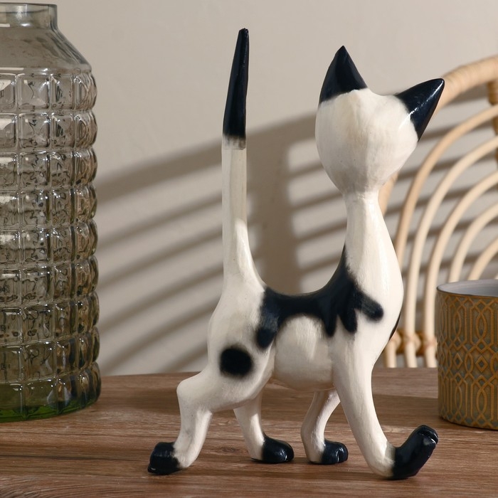 Сувенир дерево Сувенир дерево "Кошечка" с чёрным 17х27х7 см