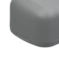 Салфетница тм VETTA Сидней, пластик, PP, серый, 27,4x14x9,2см