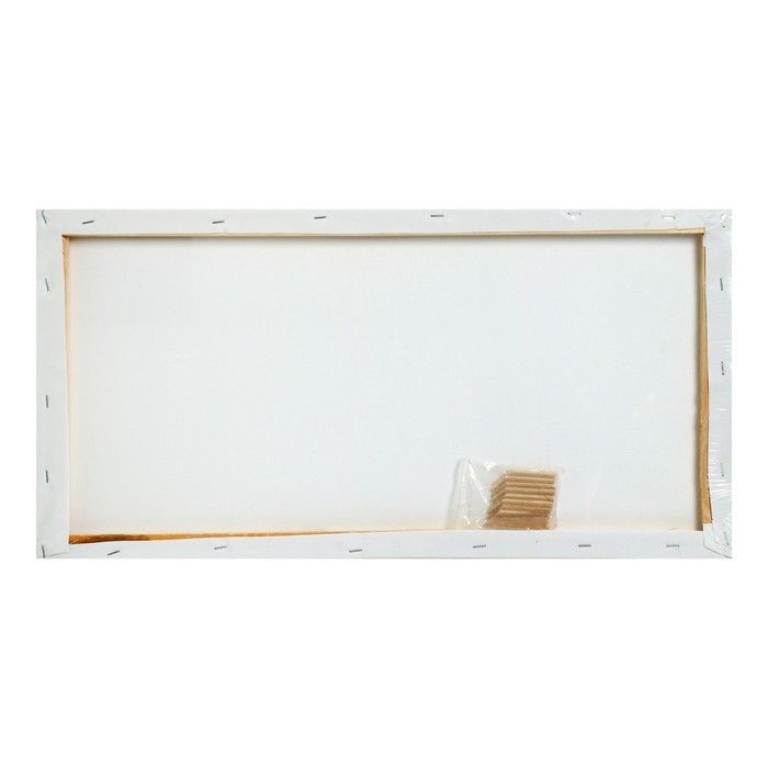 Холст на подрамнике, хлопок 100%, 1,6 х 30 х 60 см, акриловый грунт, среднезернистый, 380 г/м² Холст на подрамнике, хлопок 100%, 1,6 х 30 х 60 см, акриловый грунт, среднезернистый, 380 г/м²