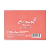 Альбом для рисования Calligrata &laquo;Лисица&raquo; А4, 40 листов, на скрепке, плотность листов 100 г/м&sup2;, обложка из мелованной бумаги