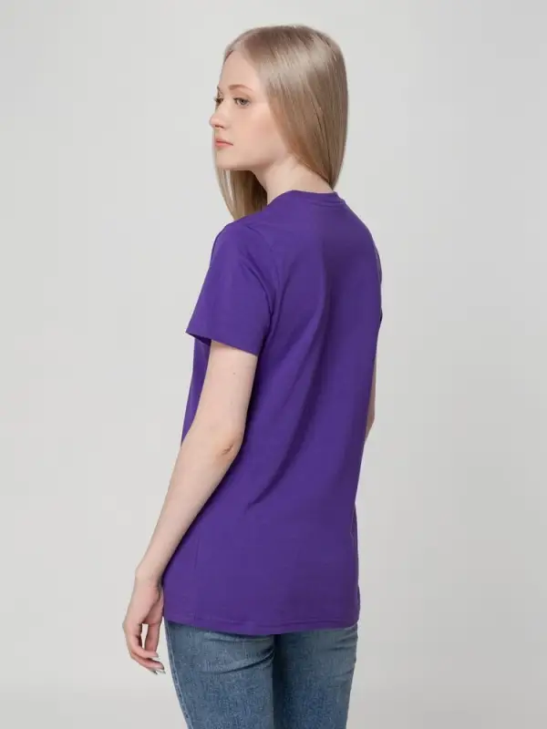 Футболка женская T-bolka Lady фиолетовая, размер S Футболка женская T-bolka Lady фиолетовая, размер S