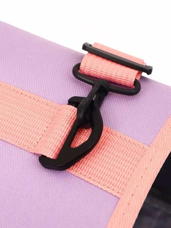 Сумка - переноска каркасная &laquo;Кошачий вид&raquo;, 41&times;27&times;25 см, фиолетовая, розовая