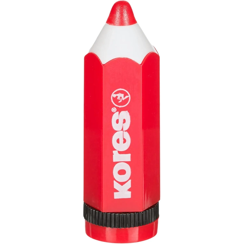 Точилка Kores  Карандаш  с контейнером, цвет ассорти 35811