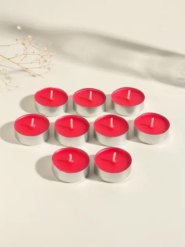 Набор свечей ароматических чайных &laquo;Гуава и клубника&raquo;, 9 шт.